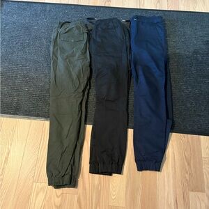 Zanerobe - sure shot men’s joggers - 3 pairs - gently used size 32